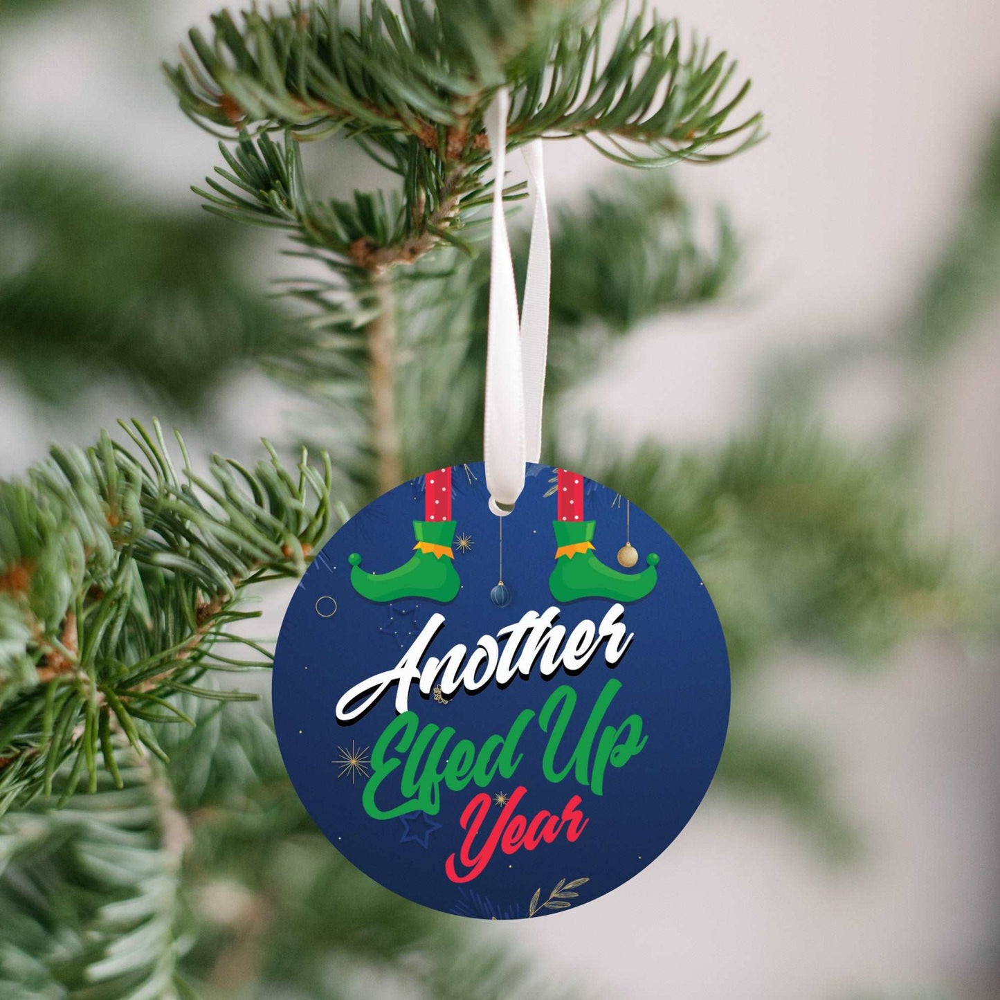 Another Elfed Up Year Christmas Ornament | Thoughtful & Humbly Christmas Ornament Gift