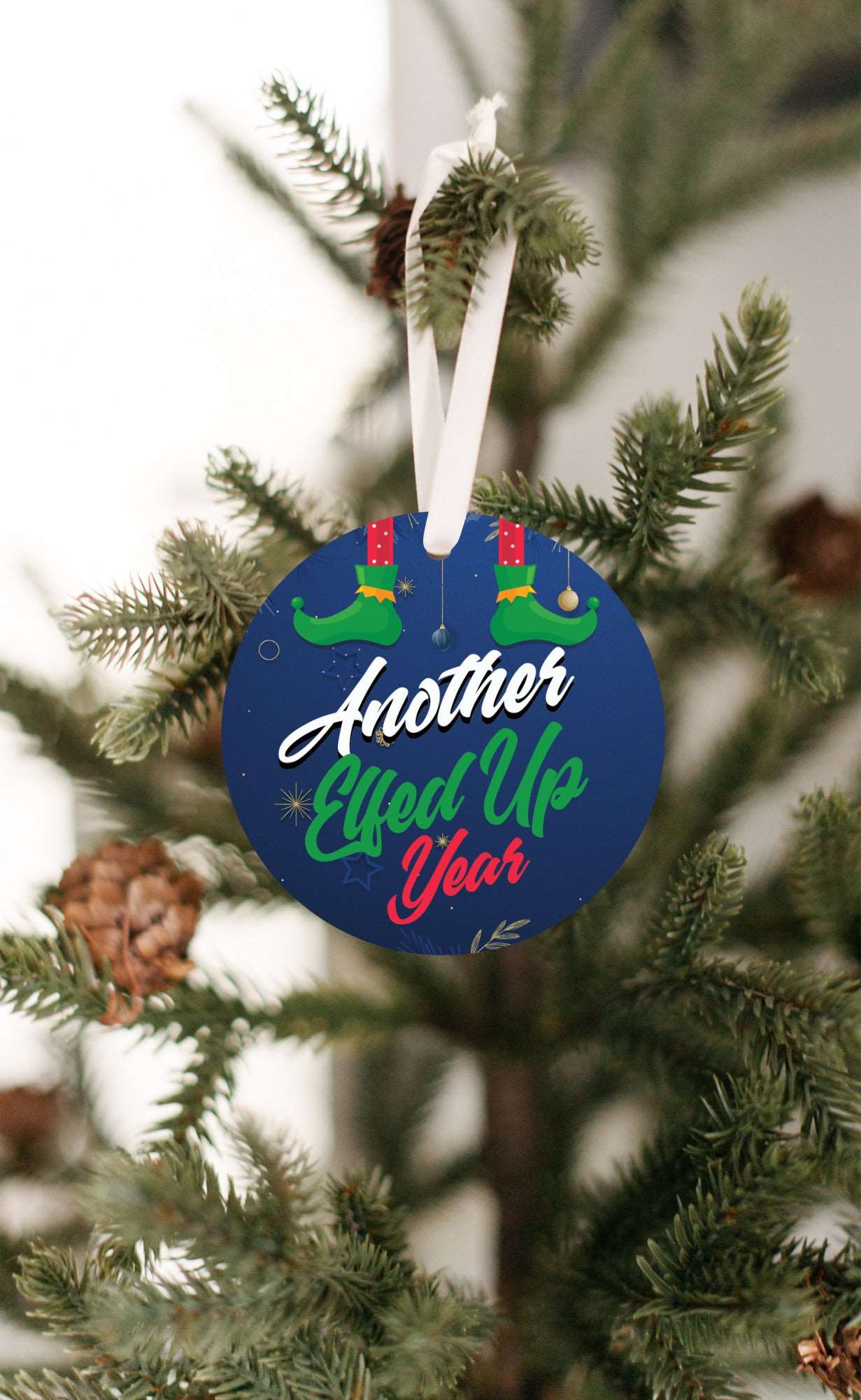 Another Elfed Up Year Christmas Ornament | Thoughtful & Humbly Christmas Ornament Gift