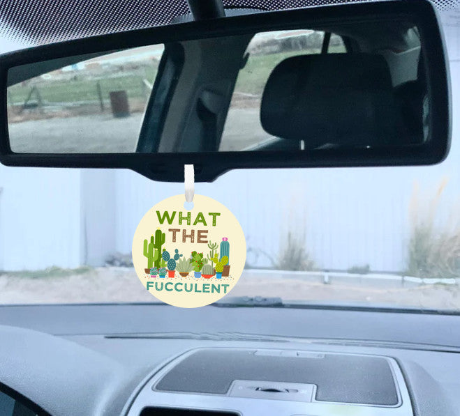 Punny Succulence, What the Fucculent?, Plant Lover's Delight, Succulent Enthusiast, Ornament