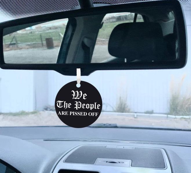Empowerment in Protest, We The People Are Pissed, Activist Statement Ornament