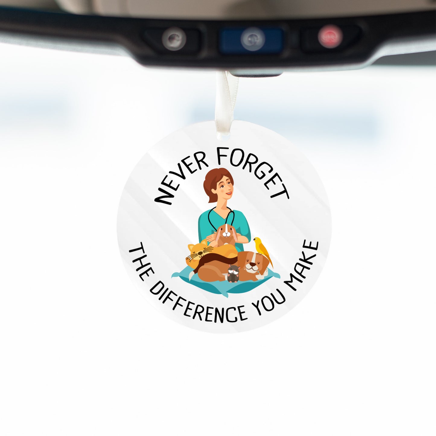 Heartfelt Appreciation, Never Forget the Difference You Make, Vet Tech Ornament