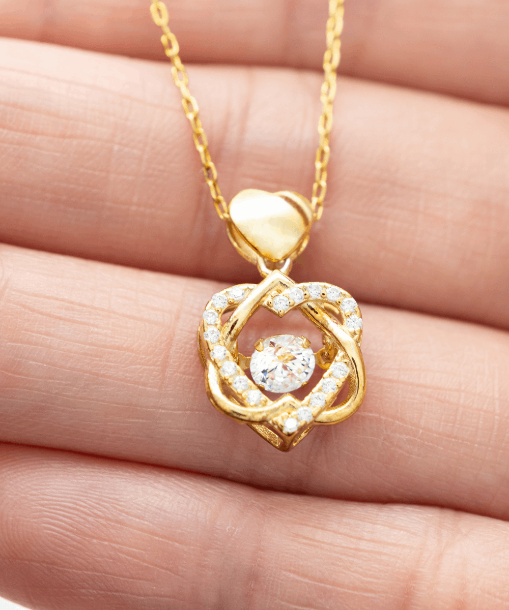 Heart Necklace Gift, Minimalist Mother's Day Gift, Necklace Ideas for Her, Gift for Her