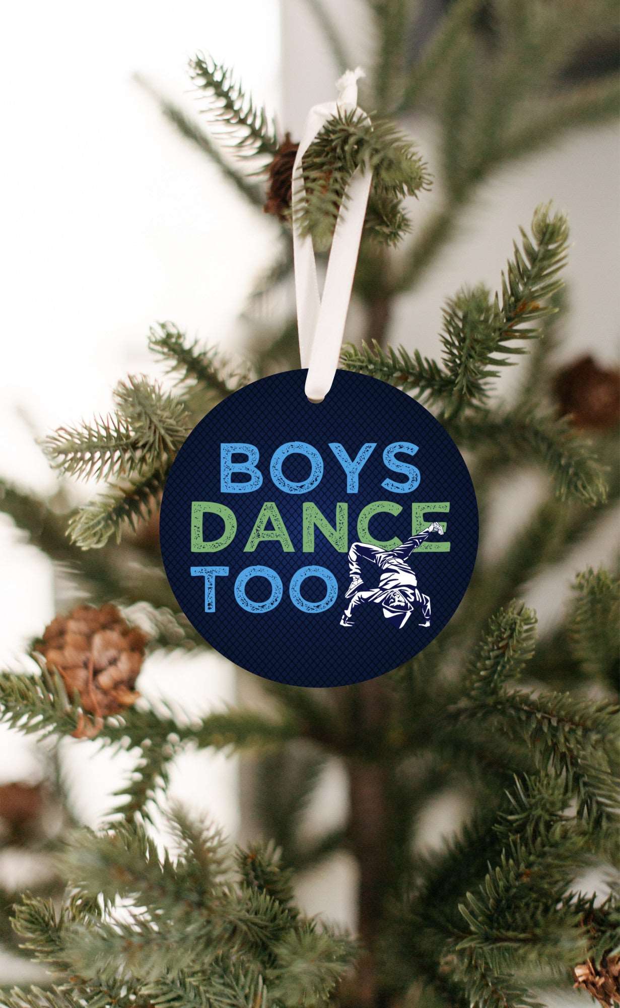 Boys Dance Too Christmas Ornament Gift