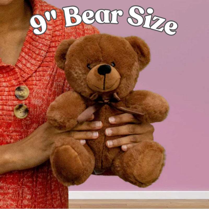 Brown Teddy Bear with Message Card, Declutter Your Mind, Plush Stuffed Animal, Toys & Games, ADHD
