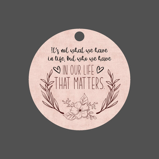 Beyond Possessions, Treasured Bonds Ornament, A Timeless Celebration of Life's True Wealth