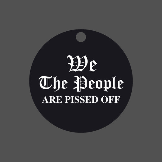 Empowerment in Protest, We The People Are Pissed, Activist Statement Ornament