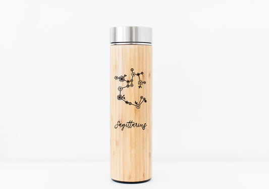 Sagittarius Zodiac Sign Water Bottle