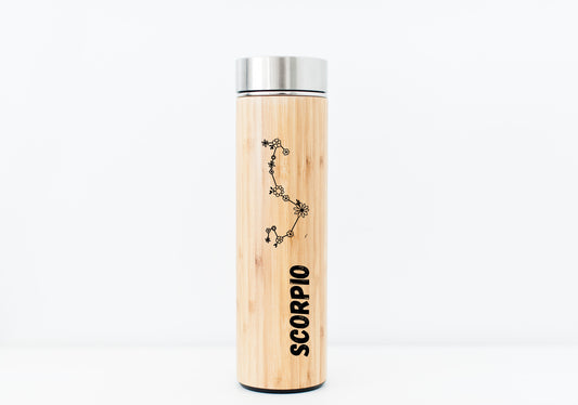 Scorpio Zodiac Sign Hot Beverage Tumbler